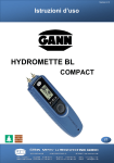 HYDROMETTE BL COMPACT Istruzioni d`uso