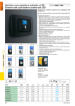 RH34ledP Varialuce con comando a pulsante e luce