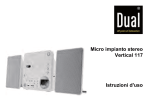 Micro impianto stereo Vertical 117 Istruzioni d`uso - Migros