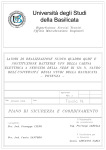 Piano di Sicurezza e Coordinamento