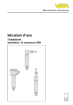 Istruzioni d`uso - Trasduttore idrostatico di pressione D80
