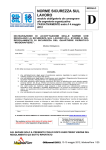 D - Sicurezza sul Lavoro