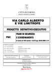 cronoprogramma - Città di Torino