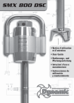 Bedienungsanleitung SMX 800 DSC