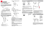 Manuale istruzioni d`uso detettore di presenza PD2 360 Slave