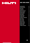 PDF Istruzioni d`uso AG 125-A22 (IT)