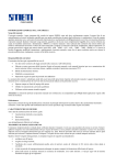 INFORMAZIONI GENERALI SULLA SICUREZZA Scopo del