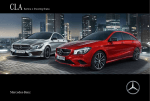 Scarica il catalogo del nuovo CLA  - Mercedes-Benz