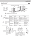 Istruzioni Instruction sheet Tx Rx Rx Tx Tx ECR2_RX