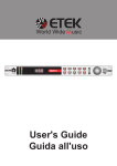 User`s Guide Guida all`uso