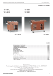 CARRELLI FLAMBE` Indice Art. 6400 Art. 6402 Art. 6404 Art. 1160 D
