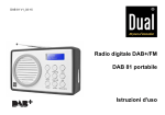 Radio digitale DAB+/FM DAB 81 portabile Istruzioni d`uso