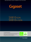 Gigaset SX810 ISDN/SX810A ISDN – non soltanto per telefonare