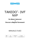 Manuale d`uso Takedo 3VF-NXP - SMS Sistemi e Microsistemi S.r.l.
