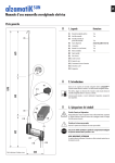 alzamatiKSUN Manuale d`uso manovella avvolgitende elettrica