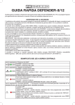 GUIDA RAPIDA DEFENDER-8/12 - M.System di Morandi Marcello