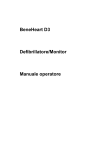 BeneHeart D3 Defibrillatore/Monitor Manuale operatore