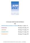 prodotti Preparazione materiali-paziente, Radiologia, Conservativa