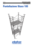 Informazioni prodotto (it) Puntellazione Staxo 100
