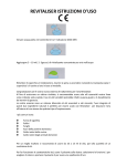 REVITALISER ISTRUZIONI D`USO