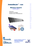 Manuale Jumbo Solar - Accomandita Tecnologie Speciali Energia Spa