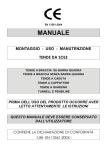 Manuale montaggio,uso e manutenzione