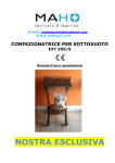 MANUALE SIGILLATRICE SOTTOVUOTO