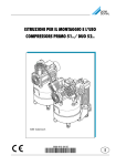 ISTRUZIONI PER IL MONTAGGIO E L`USO COMPRESSORS