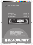 Radio CD MP3 WMA Milano MP28 Monte Carlo