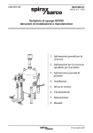 Serbatoio di spurgo BDV60 Istruzioni di installazione