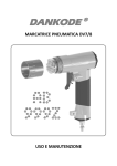 Manuale "Uso e Manutenzione" marcatrice DV7/8