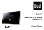 DAB 1A Adattatore radio digitale per DAB+/FM Istruzioni d`uso