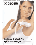 MANUALE USO GLOBUS EPILMAX G