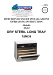 DRY STERIL LONG TRAY M9034