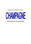 ISTRUZIONI D`USO E MANUTENZIONE