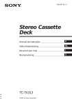 Stereo Cassette Deck