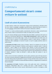 Comportamenti sicuri: come evitare le ustioni