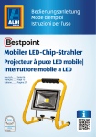 Mobiler LED-Chip-Strahler