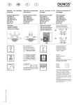 Betriebs- und Montage- anleitung Doppelmagnetventil Typ