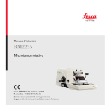 Leica RM2235 Manuale d`istruzioni, V2.0, RevE