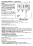 Vedi Foglio Tecnico RSL8-TSL8C