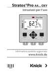 Stratos&reg;Pro A4... OXY / Istruzioni per l`uso