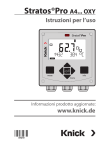 Stratos®Pro A4... OXY / Istruzioni per l`uso