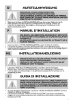 d aufstellanweisung f manuel d`installation nl installatiehandleiding i