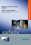 Impianti di controllo a sicurezza integrata SIMATIC Safety