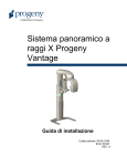 Sistema panoramico a raggi X Progeny Vantage