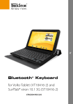 Bluetooth® Keyboard for Volks-Tablet (VT10416