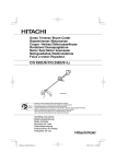 CG 25EUS/CG 25EUS (L) - hitachi