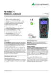 METRACAL  MC Multimetro, calibratore - GMC