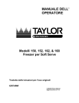 Per l`operatore - Taylor Company